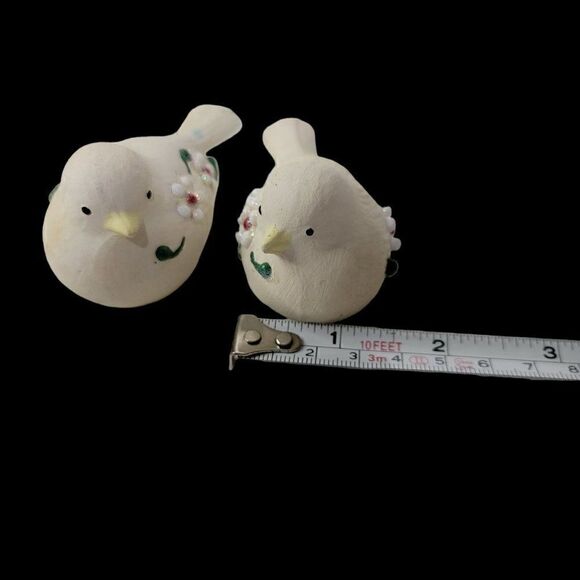 Vintage Pair of Porcelain Bird Figurines - Picture 11 of 12